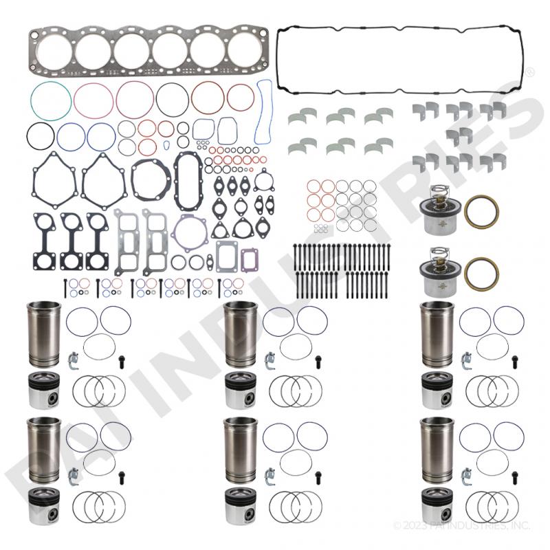 Detroit Diesel Series 60 14L Inframe Overhaul Rebuild Kit (2 Piece Piston) image 0